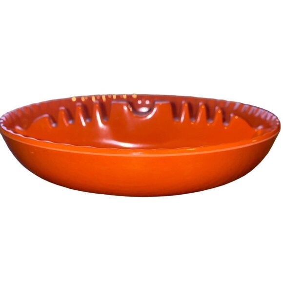 Vintage Dale Chemical Co. Orange Divided Serving Dish - Picture 2 of 8